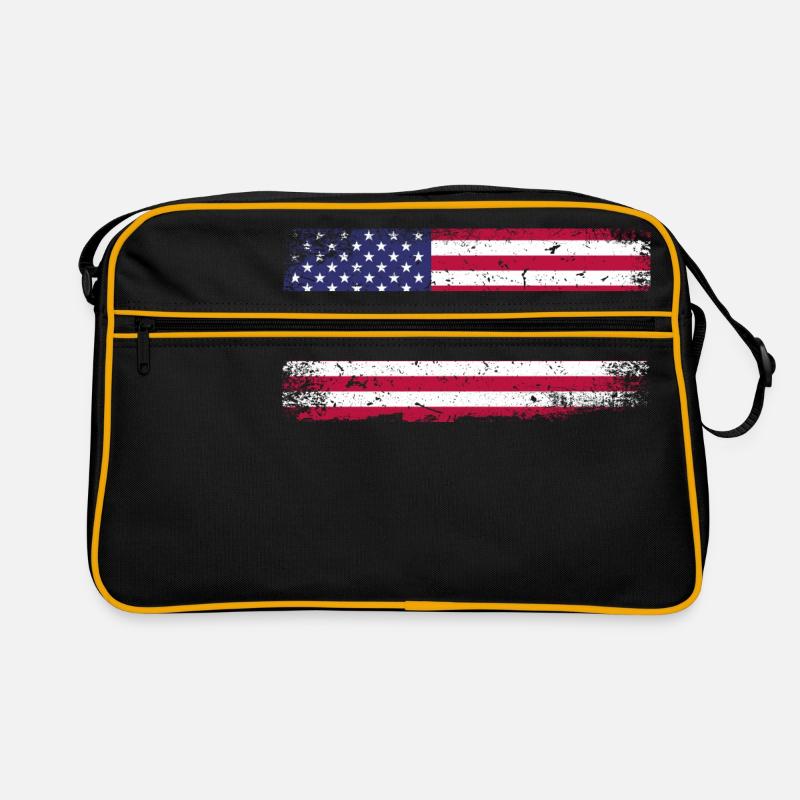 USA Flagge Retro Tasche