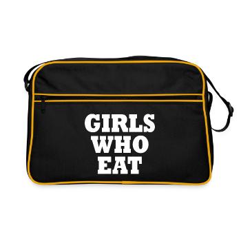 Girls who eat - Sac Retro - noir/or - Devant
