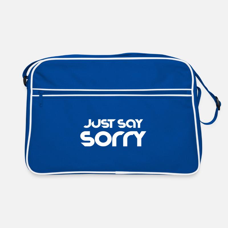 Saying text slogan cool Retro Bag