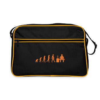 Homme sauna cadeau sauna Banja Spa Hammam - Sac Retro - noir/or - Devant