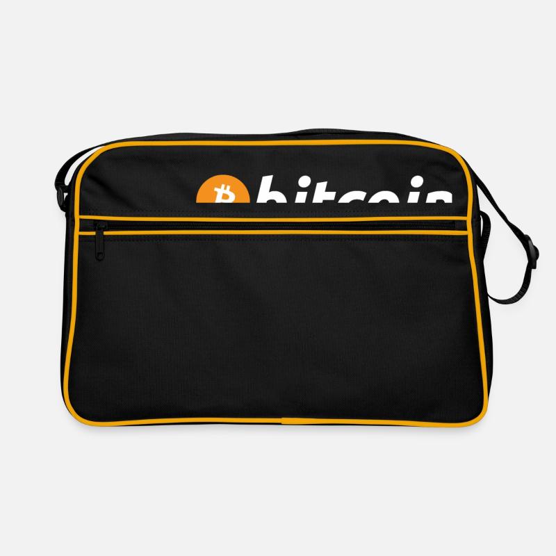 Chemise Bitcoin Logo Bitcoin Sac Retro