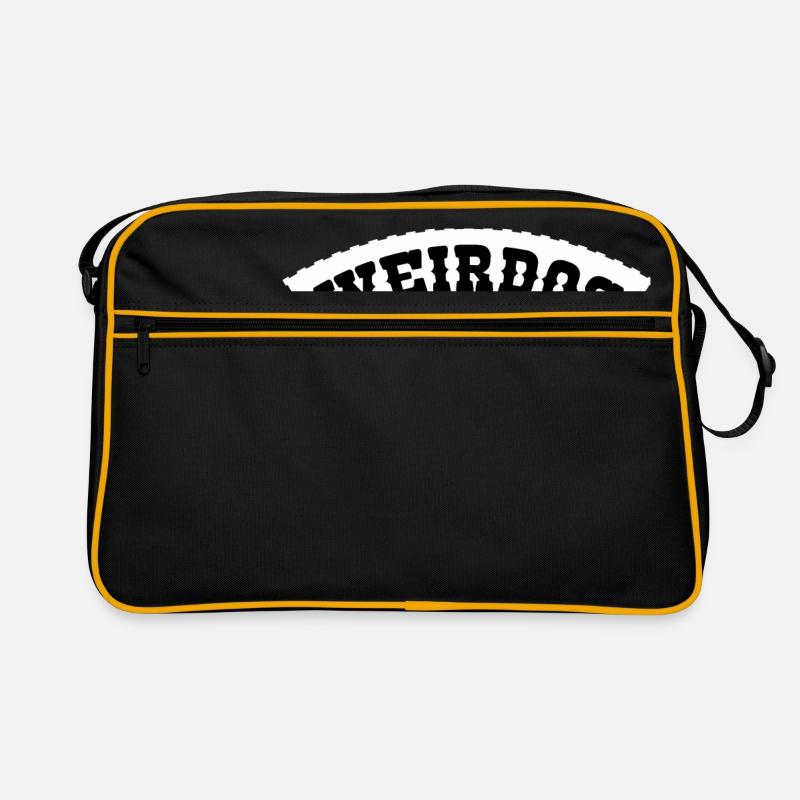 Weirdos pavement Motorad Club - Retro Bag - black/gold