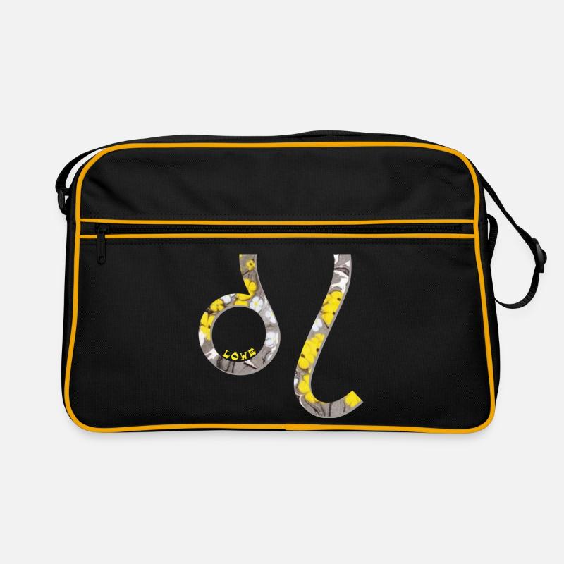 Signe du zodiaque Lion e 40 Sac Retro