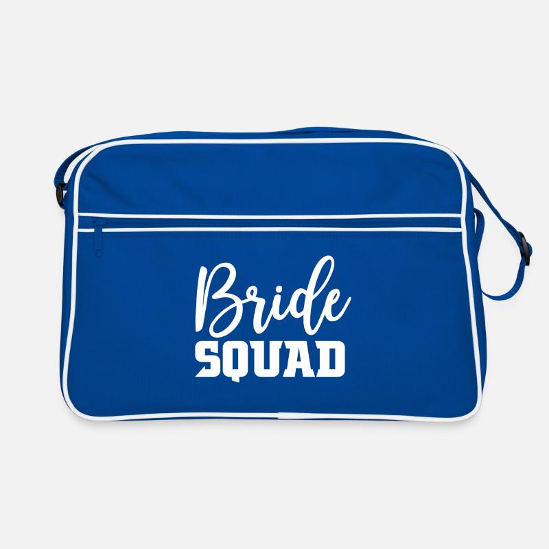 Bride Squad Geschenk Retro Tasche