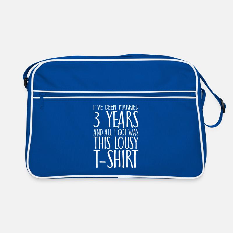 I've been Married 3 Years and I've Got It Retro Bag