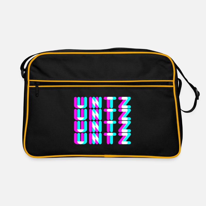 Untz Untz Techno Rave Trance Geschenk Retro Tasche