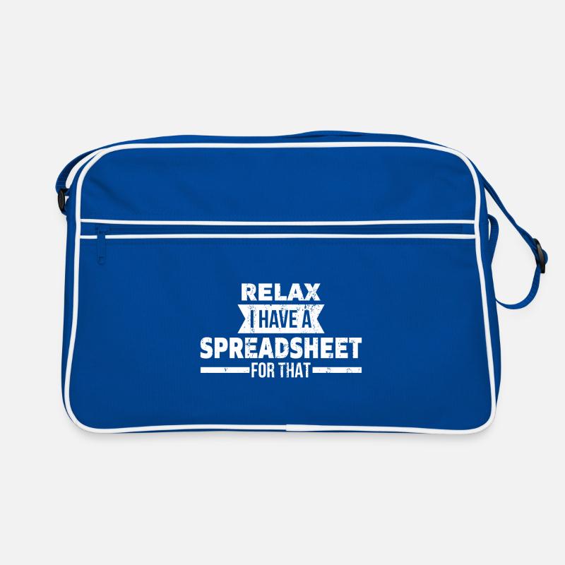 Détendez-vous, j'ai une feuille de calcul pour ce comptable Sac Retro