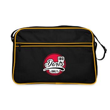 Fléchettes Fléchettes Fléchettes De fléchettes WM - Sac Retro - noir/or - Devant