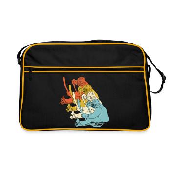 Para Handicap Eishockey - Retro Bag - black/gold - Front