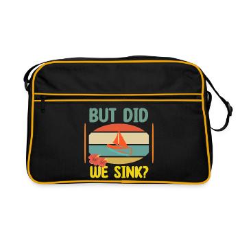 Diction du bateau - Sac Retro - noir/or - Devant