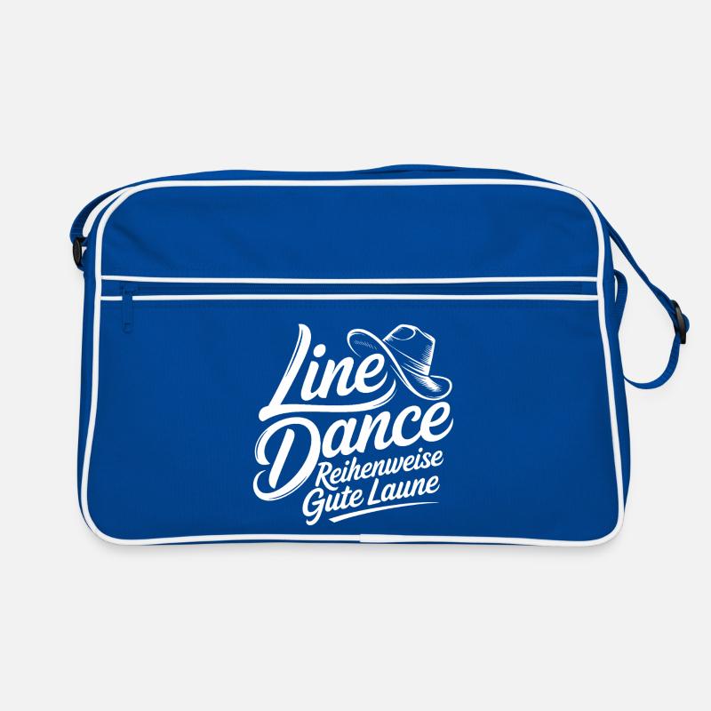 Line Dance Gute Laune Retro Tasche