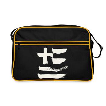 Greece - Retro Bag - black/gold - Front