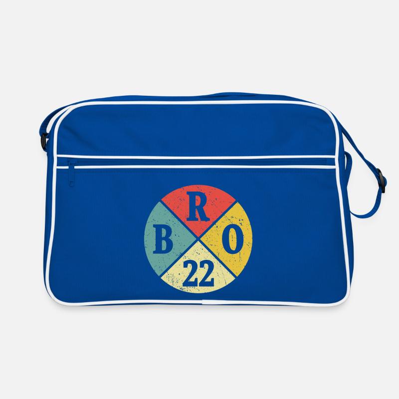 Bruder Bro 2022 Großer Bruder Geschenk Retro Tasche