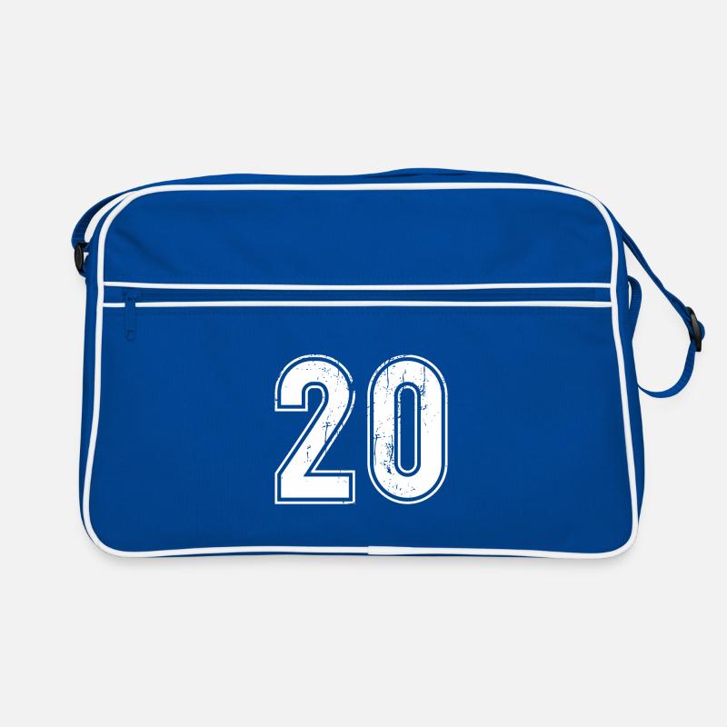 20 Years Retro Jersey Number 20 T-hirt Number 20 Retro Bag