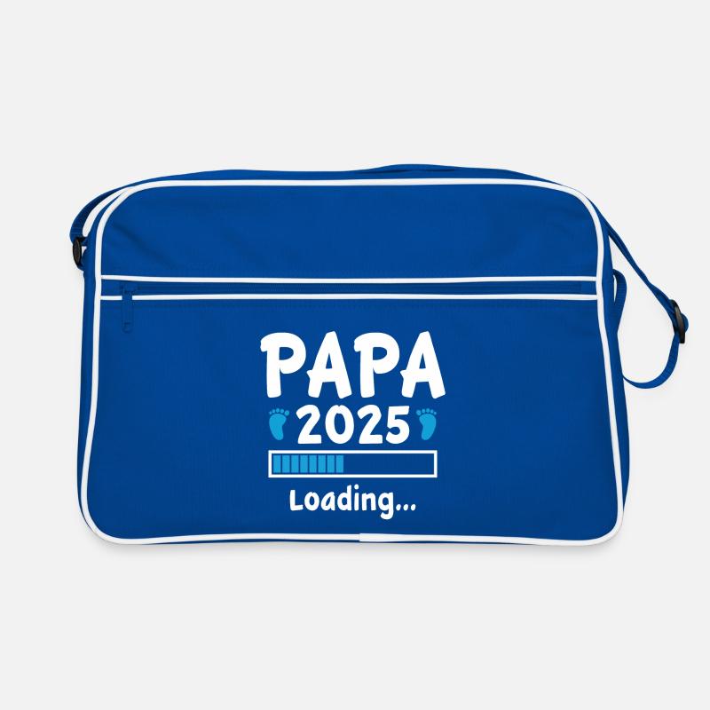 Dad Gift for Dad-to-be Dad 2025 Loading Retro Bag