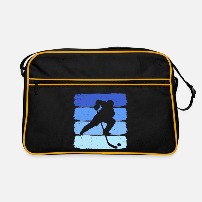 Eishockey retro hockey eishockeyspieler Retro Tasche