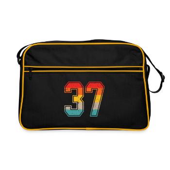37 Years Retro Jersey Number 37 T-shirt Number 37 - Retro Bag - black/gold - Front