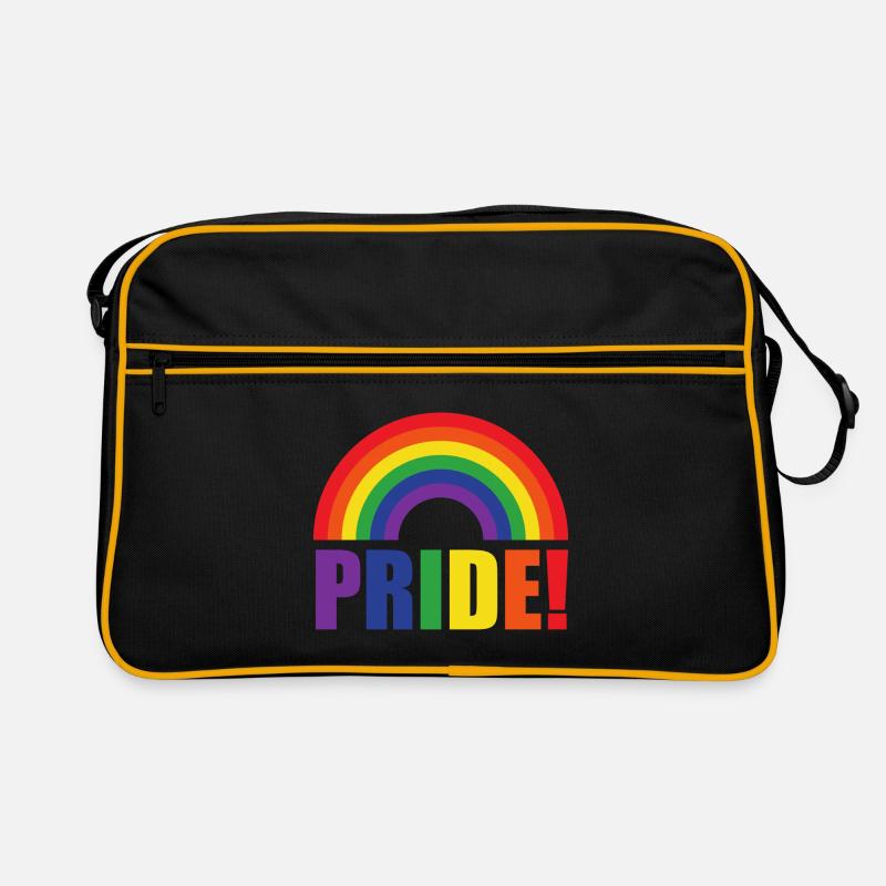 Pride Rainbow | LGBT | gift idea Retro Bag