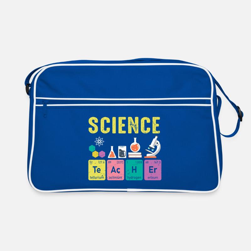 Science Teachers Regular Elements Retro Bag