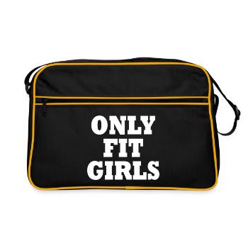 Only fit girls - Sac Retro - noir/or - Devant