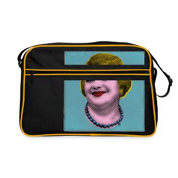 Мадам Грицацуева - The artist's love - Retro Tasche - Schwarz/Gold - Vorne