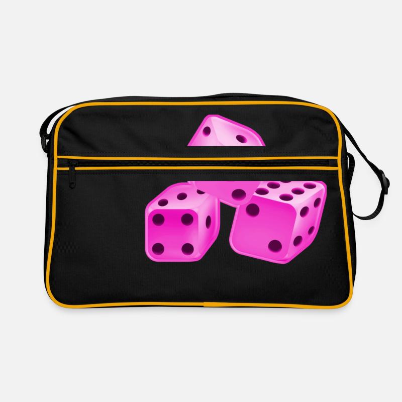 Dice pink Retro Bag