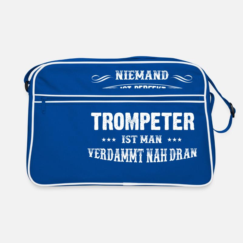 Männer-T-Shirt Beruf Trompeter Retro Tasche