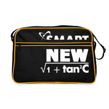 Smart is the new... - Retro Bag - black/gold - Front
