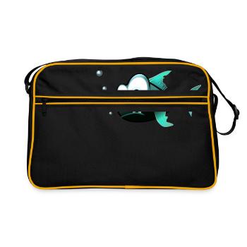 Fisch - Sac Retro - noir/or - Devant