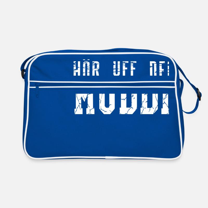Hör uff dei Muddi Retro Tasche