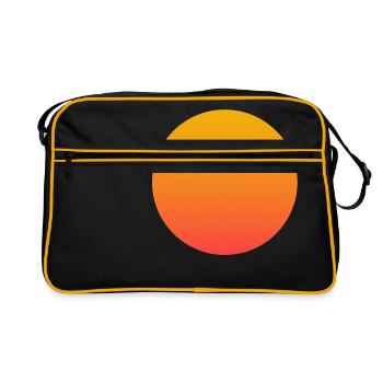sun - Retro Bag - black/gold - Front