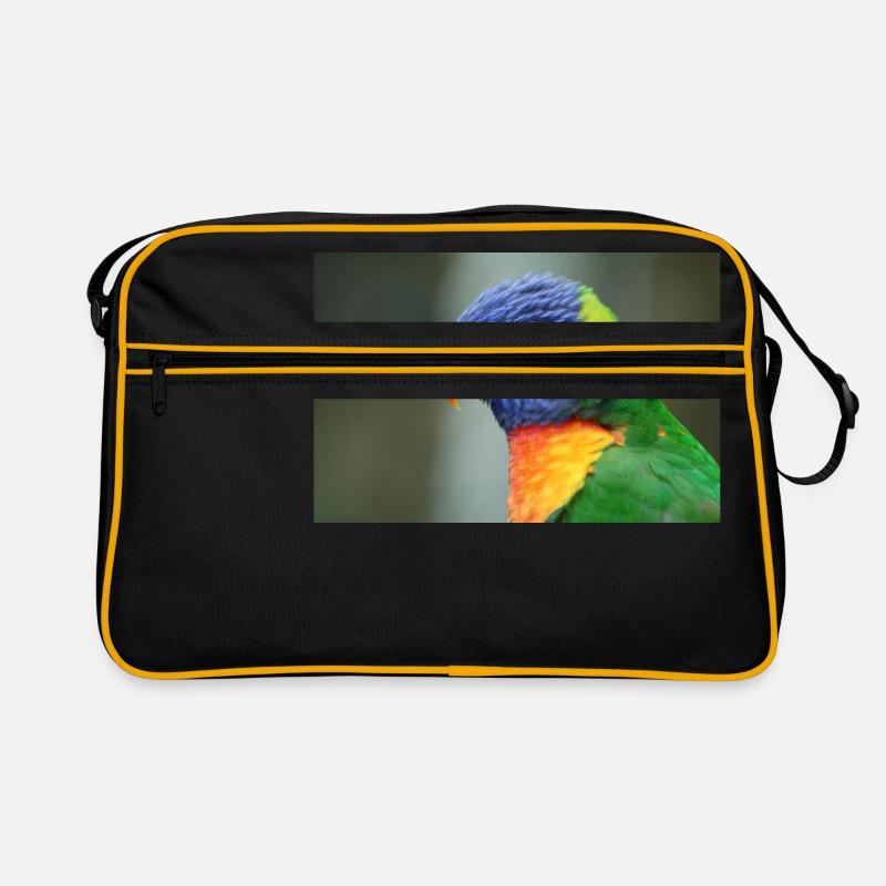 Honigpapagei alias Loris Retro Tasche
