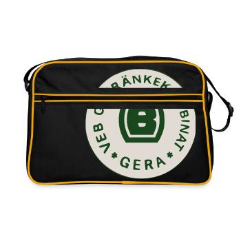 VEB Getraenkekombinat Gera - Sac Retro - noir/or - Devant