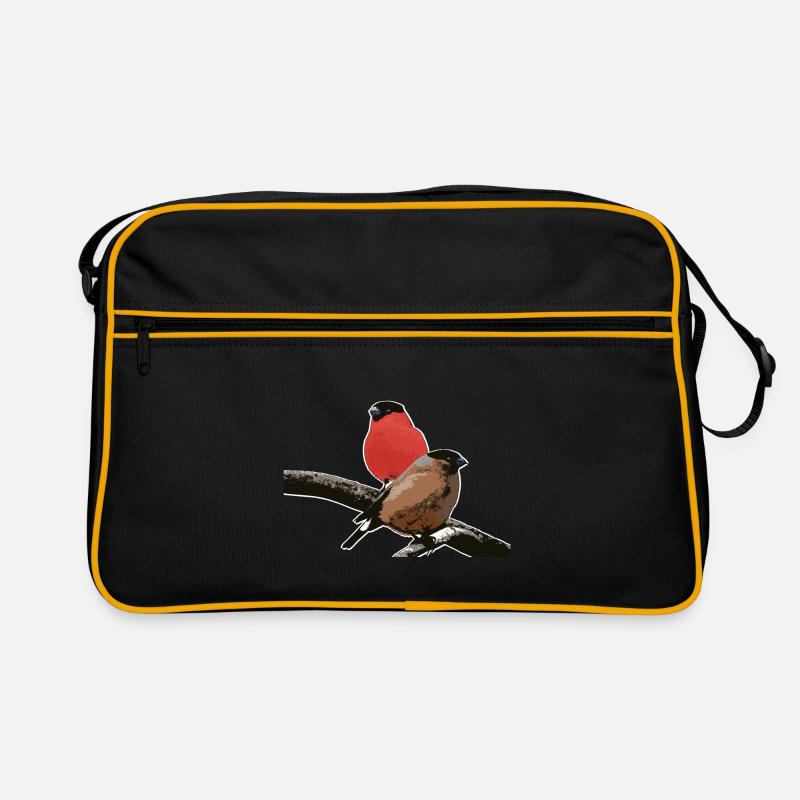 Dompfaffpaar Sac Retro