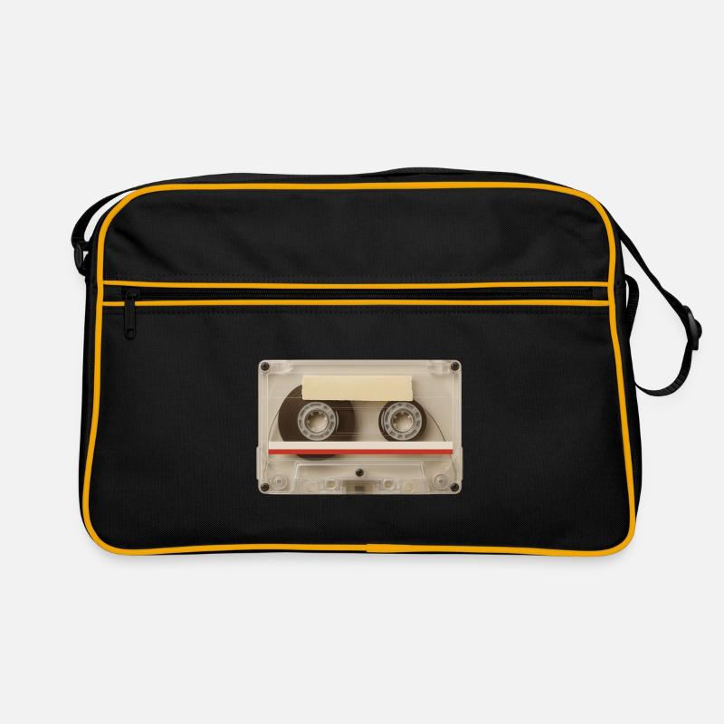 Transparente Kassette – Retro Mixtape Retro Tasche
