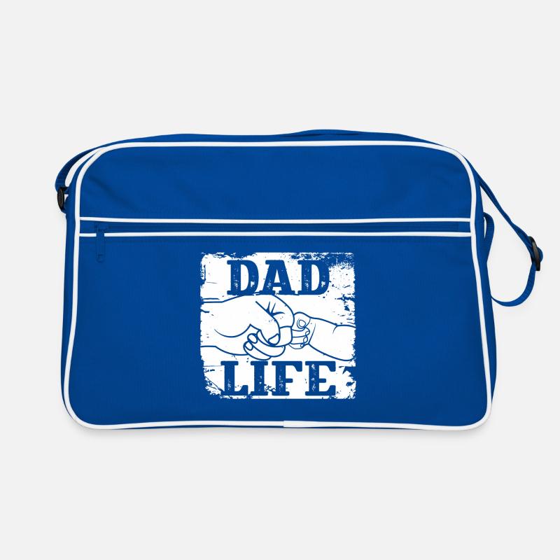 Papa Leben Retro Tasche