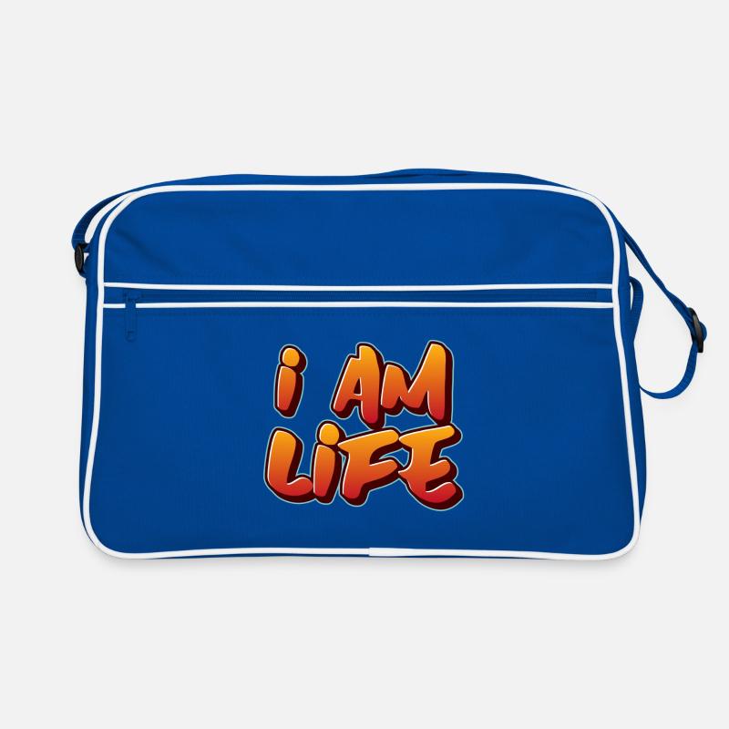 I am life zen attitude Retro Bag