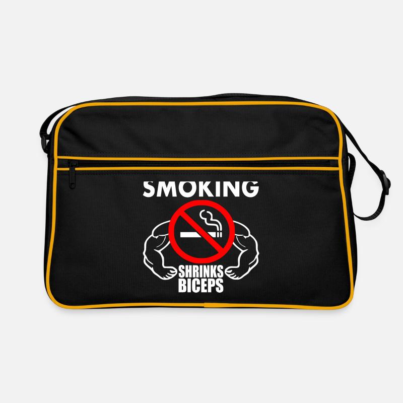 Smoking shrinks the biceps Sac Retro