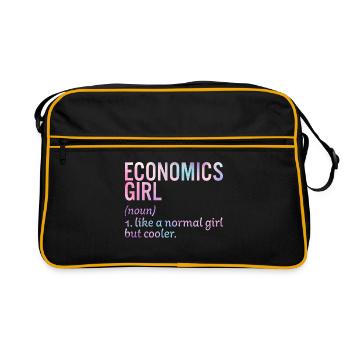 Économie fille - Sac Retro - noir/or - Devant