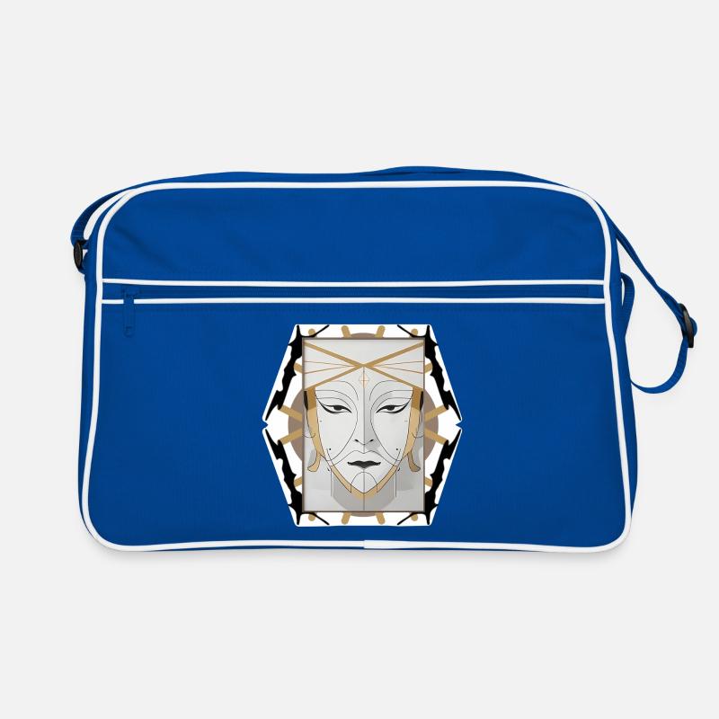 Boho-style face Retro Bag