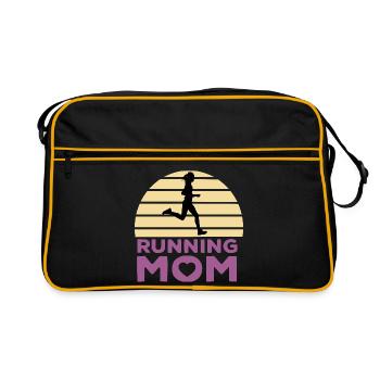 Running mom - Sac Retro - noir/or - Devant