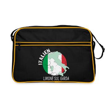 Limone sul Garda - Sac Retro - noir/or - Devant