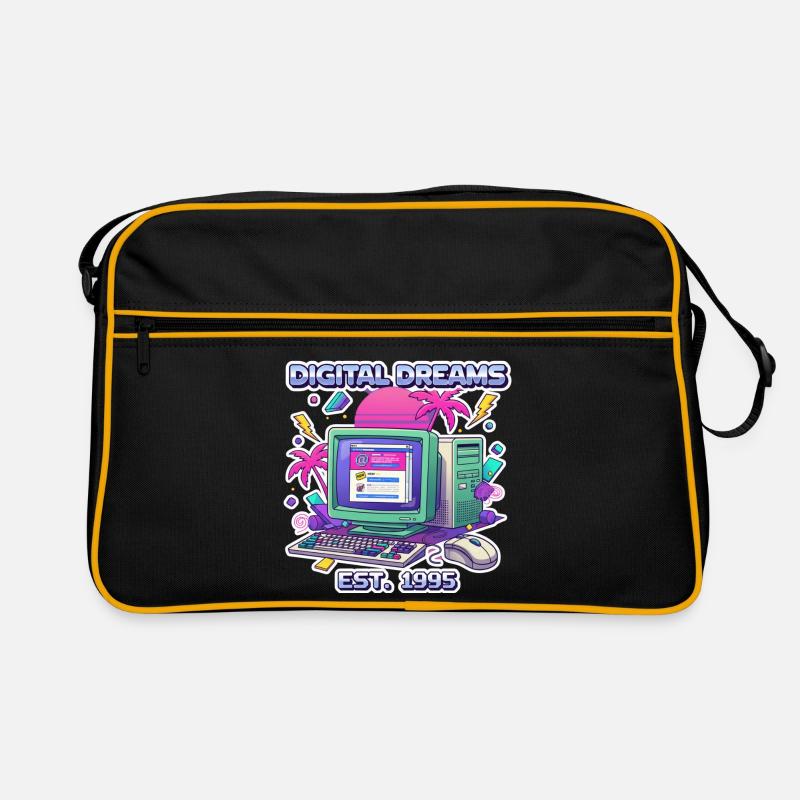 Rêves numériques 1995 – Conception de PC vintage Sac Retro