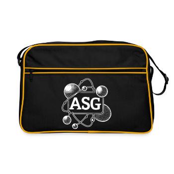 ASG - Sourdough Starter! This is where bread starts! - Retro Bag - black/gold - Front