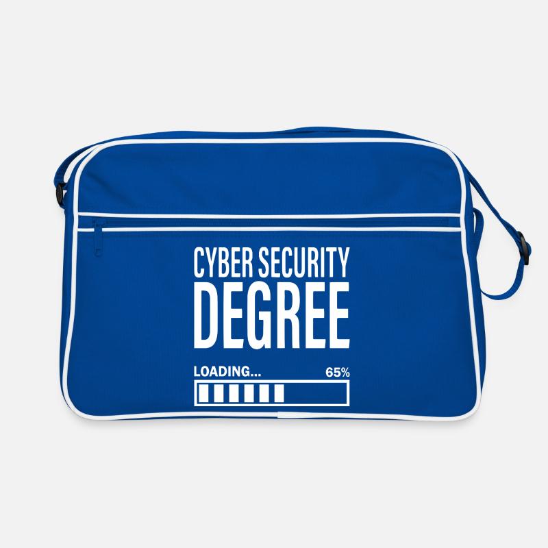 Cybersecurity Student Engineer Cyber Security Retro Bag