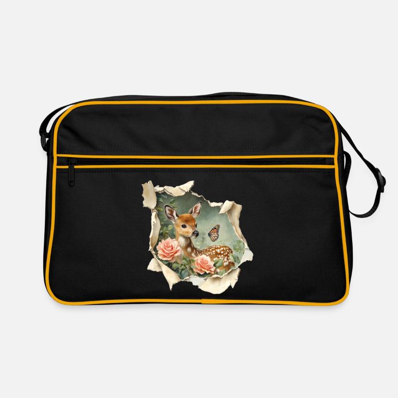 Faon de cerf Sac Retro
