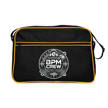 BPM Crew Soundwave - Retro Bag - black/gold - Front