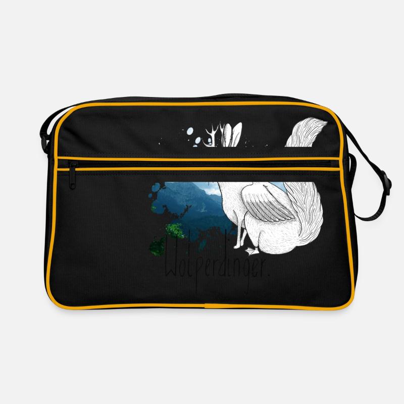 wolperdinger in de berg Retro Tasche