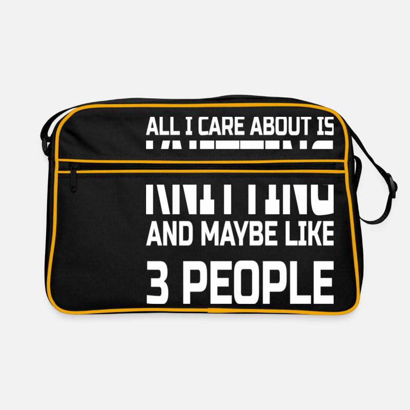 Care about knitting Retro Bag
