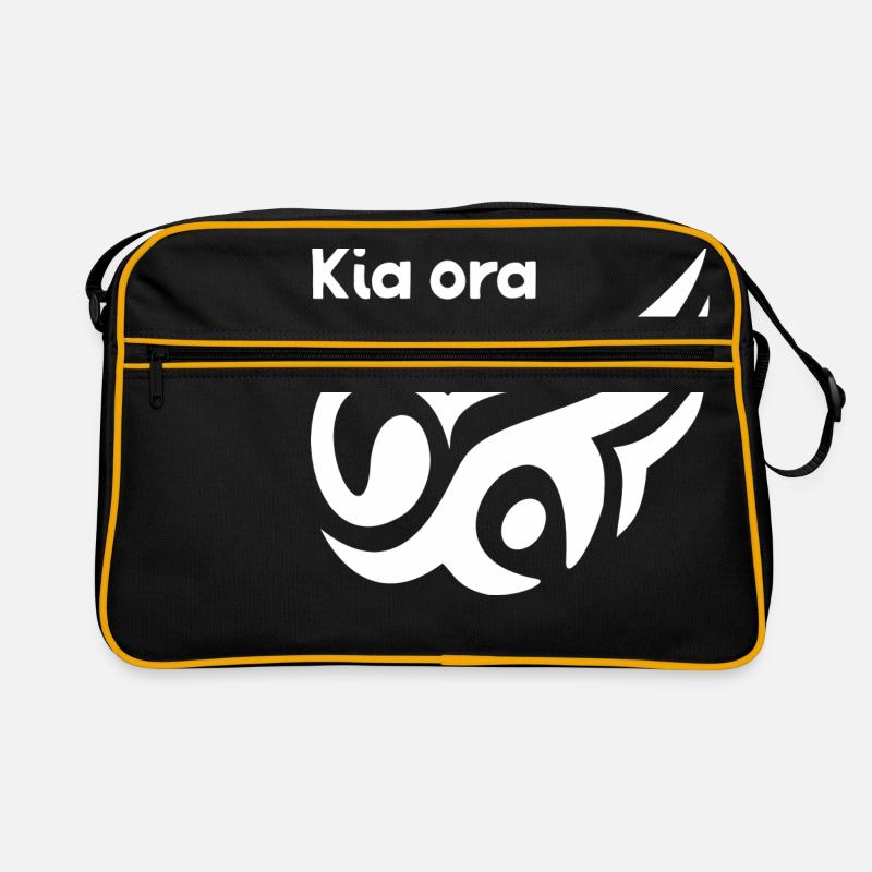 Kia Ora - Retro Bag - black/gold